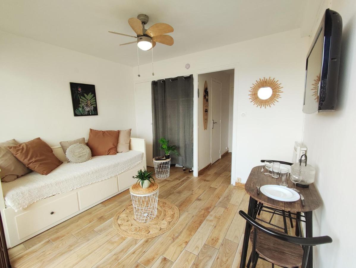 Beau studio à 1 minute de la plage Canet-en-Roussillon Extérieur photo